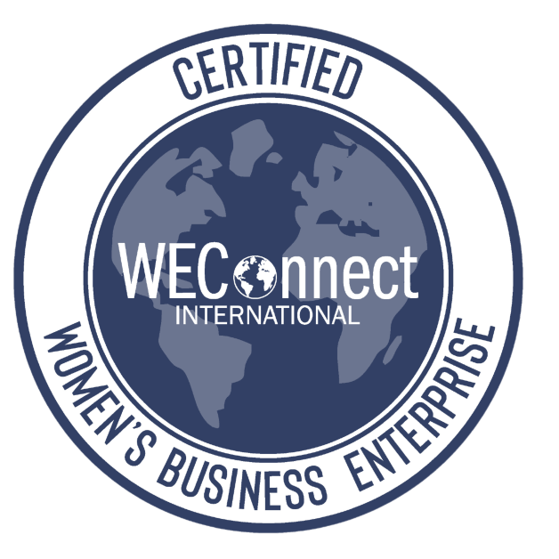 WE Connect Certified Women's Business Enterprise logo